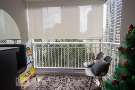 varanda de apartamento à venda com 2 quartos, 59m² em Parque Reboucas, São Paulo