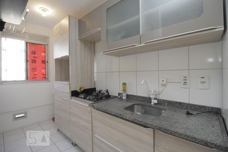 Cozinha de apartamento à venda com 2 quartos, 43m² em Mato Grande, Canoas