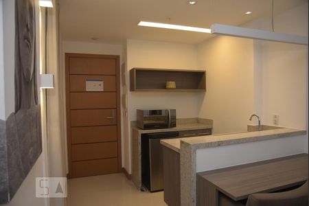 Cozinha de kitnet/studio para alugar com 1 quarto, 36m² em Jacarepaguá, Rio de Janeiro