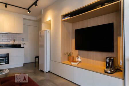 Studio à venda com 35m², 1 quarto e sem vagaSala/Quarto