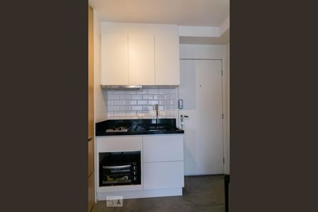 Studio à venda com 35m², 1 quarto e sem vagaCozinha