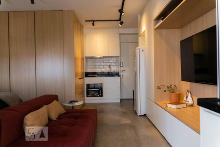 Studio à venda com 35m², 1 quarto e sem vagaSala/Quarto