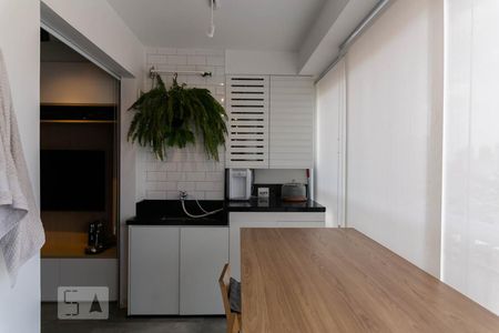 Studio à venda com 35m², 1 quarto e sem vagaSacada