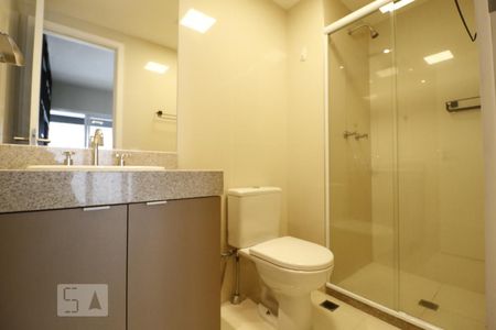 Banheiro de apartamento para alugar com 1 quarto, 51m² em Vila Gertrudes, São Paulo