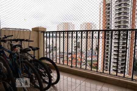 Varanda de apartamento à venda com 4 quartos, 156m² em Tatuapé, São Paulo