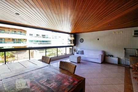 Varanda de apartamento à venda com 3 quartos, 125m² em Recreio dos Bandeirantes, Rio de Janeiro