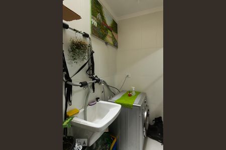 Casa de condomínio para alugar com 78m², 2 quartos e 1 vagaArea de serviço