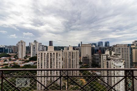 Varanda de apartamento à venda com 1 quarto, 49m² em Vila Olímpia, São Paulo