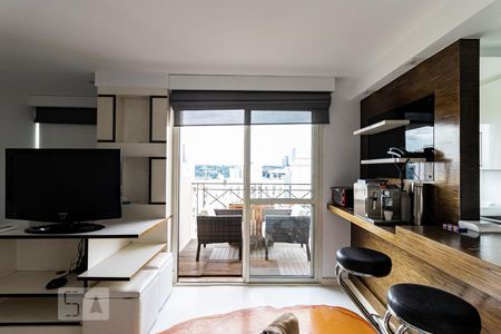 Sala de apartamento à venda com 1 quarto, 49m² em Vila Olímpia, São Paulo