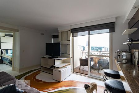 Sala de apartamento à venda com 1 quarto, 49m² em Vila Olímpia, São Paulo