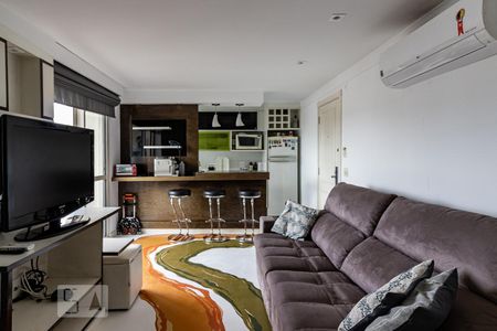 Sala de apartamento à venda com 1 quarto, 49m² em Vila Olímpia, São Paulo