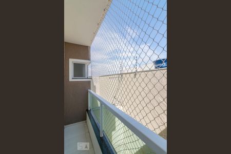 Varanda da Suíte de apartamento para alugar com 3 quartos, 81m² em Vila Pires, Santo André