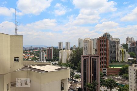 Apartamento à venda com 110m², 3 quartos e 2 vagasVista da varanda da suíte