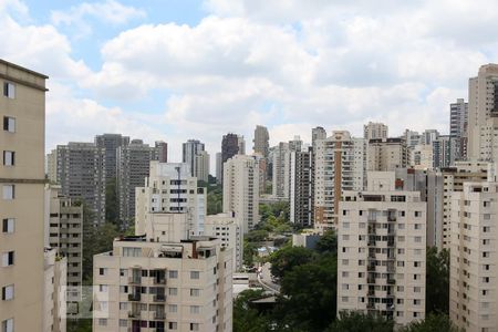 Apartamento à venda com 110m², 3 quartos e 2 vagasVista da varanda da sala