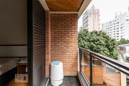 Studio para alugar com 52m², 1 quarto e 1 vagaVaranda do Quarto