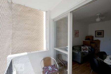 Varanda da Sala de apartamento à venda com 1 quarto, 45m² em Cambuci, São Paulo