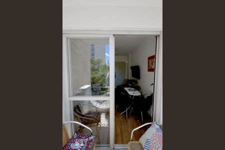 Varanda da Sala de apartamento à venda com 1 quarto, 45m² em Cambuci, São Paulo