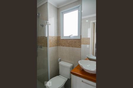 Banheiro da Suíte de apartamento para alugar com 2 quartos, 60m² em Vila Romana, São Paulo