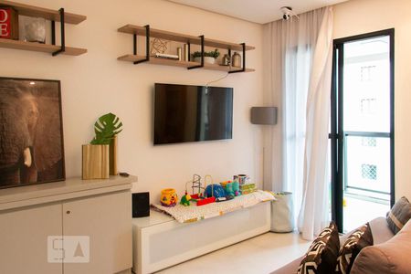 Sala de apartamento para alugar com 2 quartos, 55m² em Pinheiros, São Paulo