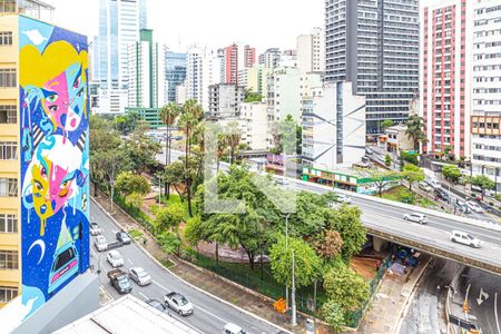 Vista do Quarto de apartamento à venda com 2 quartos, 60m² em Bela Vista, São Paulo