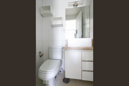 Banheiro da Suíte de apartamento para alugar com 1 quarto, 40m² em Santana, São Paulo