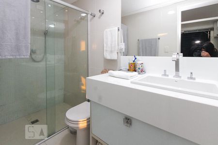 Apartamento para alugar com 136m², 3 quartos e 3 vagasBanheiro da Suite