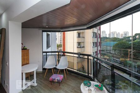 Varanda da Sala de apartamento à venda com 3 quartos, 136m² em Jardim Avelino, São Paulo