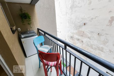 Varanda de kitnet/studio à venda com 1 quarto, 28m² em Sé, São Paulo