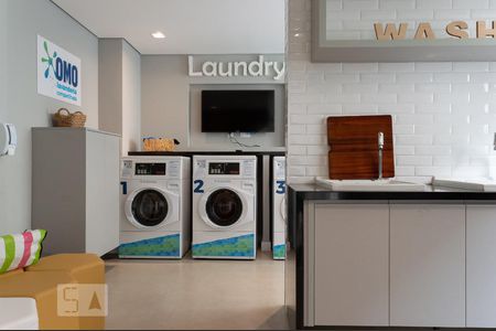 Apartamento para alugar com 36m², 2 quartos e sem vaga Apartamento para alugar com 36m², 2 quartos e sem vagaLavanderia