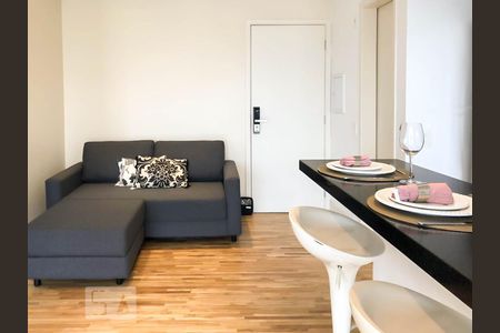 Apartamento à venda com 55m², 1 quarto e 2 vagasSala