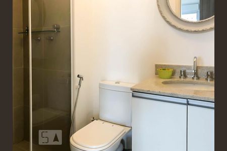 Apartamento à venda com 55m², 1 quarto e 2 vagasBanheiro