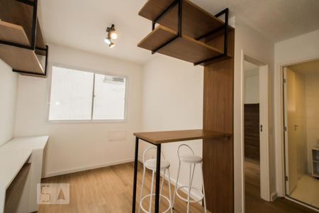 Sala/Cozinha de apartamento à venda com 1 quarto, 25m² em Bela Vista, São Paulo