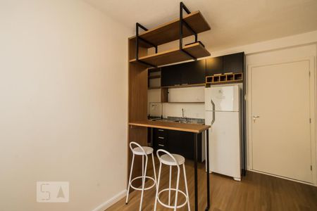 Sala/Cozinha de apartamento à venda com 1 quarto, 25m² em Bela Vista, São Paulo