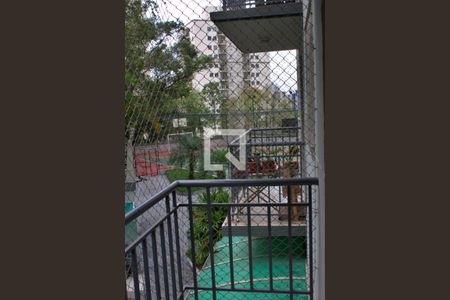 Varanda da Sala de apartamento à venda com 2 quartos, 55m² em Vila Andrade, São Paulo