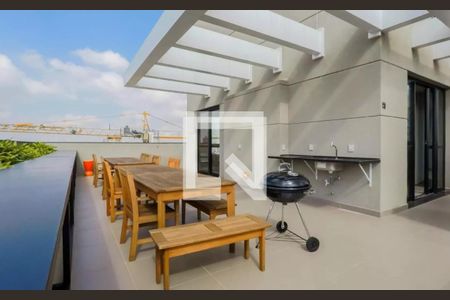 Studio para alugar com 20m², 1 quarto e sem vaga Studio para alugar com 20m², 1 quarto e sem vagaÁrea comum - Churrasqueira