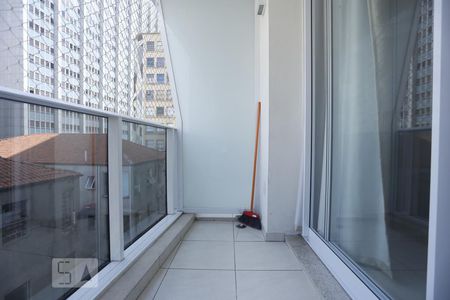 Varanda de apartamento à venda com 1 quarto, 23m² em Centro, São Paulo
