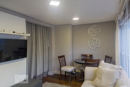 varanda de apartamento para alugar com 1 quarto, 54m² em Vila Nova Conceição, São Paulo