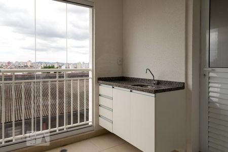 Varanda  de apartamento à venda com 2 quartos, 65m² em Santa Maria, Santo André