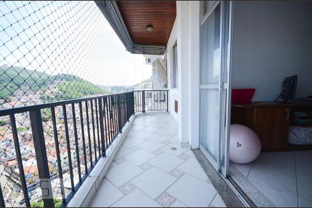 Varanda da Sala de apartamento à venda com 2 quartos, 100m² em Icaraí, Niterói