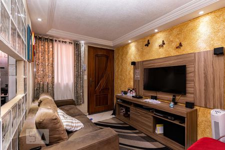 Sala  de apartamento à venda com 2 quartos, 56m² em Conjunto Habitacional Padre Manoel de Paiva, São Paulo