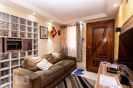 Sala  de apartamento à venda com 2 quartos, 56m² em Conjunto Habitacional Padre Manoel de Paiva, São Paulo