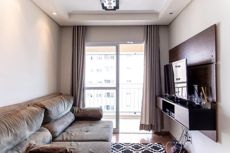 Sala de apartamento para alugar com 2 quartos, 56m² em Campestre, Santo André