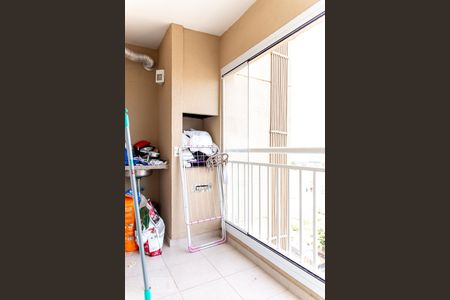 Varanda da Sala de apartamento para alugar com 2 quartos, 56m² em Campestre, Santo André