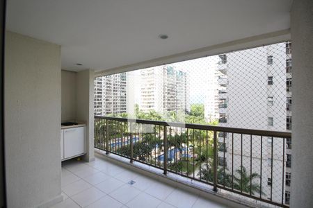 Sala - Varanda de apartamento para alugar com 2 quartos, 78m² em Jacarepaguá, Rio de Janeiro