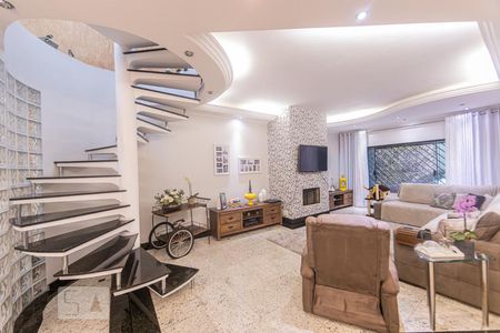 Sala de Estar de casa à venda com 4 quartos, 357m² em Vila Nova Manchester, São Paulo