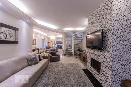 Sala de Estar de casa à venda com 4 quartos, 357m² em Vila Nova Manchester, São Paulo