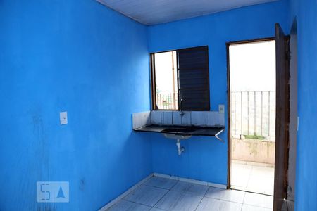 Cozinha de kitnet/studio para alugar com 1 quarto, 48m² em Jardim Irapua, Taboão da Serra