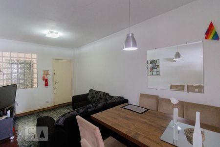Sala de Apartamento com 2 quartos, 99m² Jardim Paulista