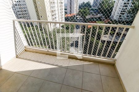 Varanda da Sala de apartamento para alugar com 3 quartos, 68m² em Parque Reboucas, São Paulo