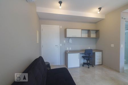 Sala de apartamento para alugar com 1 quarto, 36m² em Brooklin, São Paulo